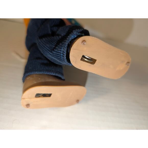 Vintage 10" Wind Up Sandman Doll W. Germany Works Rare - Picture 5 of 7